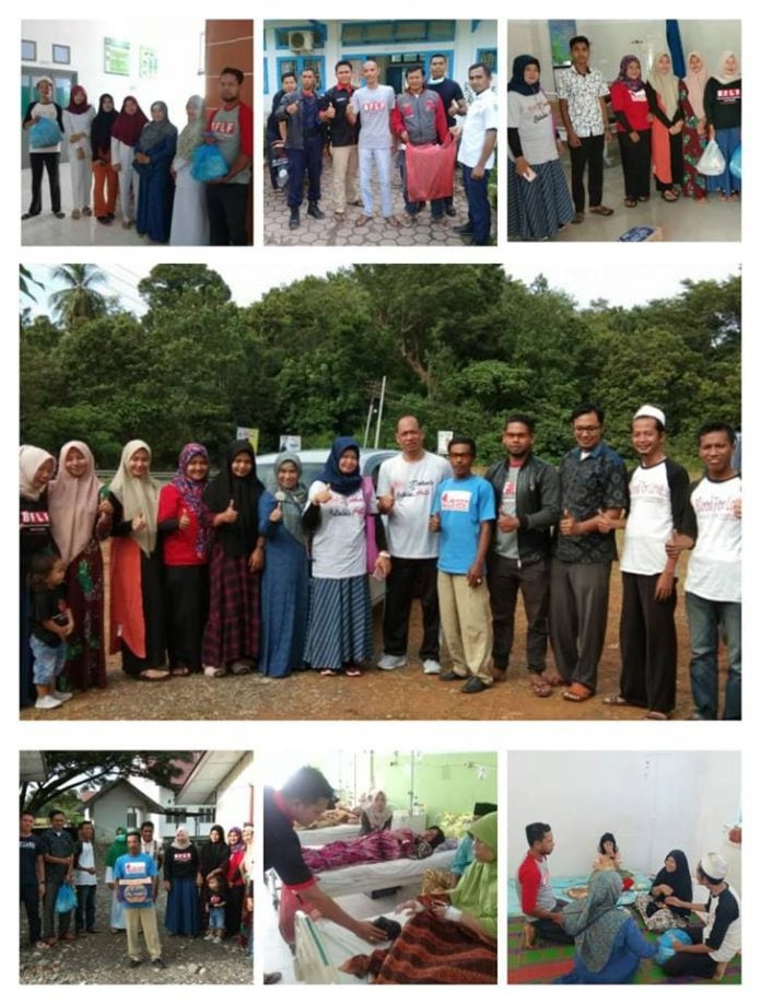 BFLF Aceh Selatan Melalui "Gerakan Sedekah Nasi Bungkus Jum'at", BFLF Aceh Selatan Salurkan Nasi Bungkus Untuk Keluarga Pasien Rawat Inap.