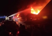 Empat Rumah Toko di Kota Fajar Hangus Terbakar