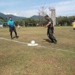 Kolonel Inf Aswardi Buka Turnamen Sepak Bola Danrem Cup 2019