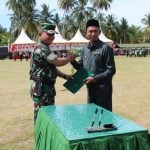 Kasdam IM Tutup Opster TNI Ta. 2019 Kodim 0107/Aceh Selatan