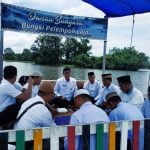 Kemenag Aceh Singkil Laksanakan Rakor di Tengah Danau Bungara