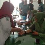 Kodim 0115/Simeulue Laksanakan Bakti Sosial Dengan Donor Darah
