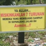 Buang Sampah Pinggir Jalan, Ini Ancaman yang Ditulis Masyarakat di Abdya