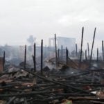 Hitungan Menit, 29 Ruko di Kota Sinabang Hangus Terbakar