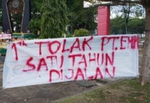 Korps BPA Lakukan Aksi Refleksi 1 Tahun Penolakan PT EMM