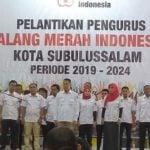 Pengurus PMI Subulussalam Resmi Dilantik