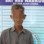 Seorang Kakek di Aceh Utara Residivis Narkoba Kembali Ditangkap