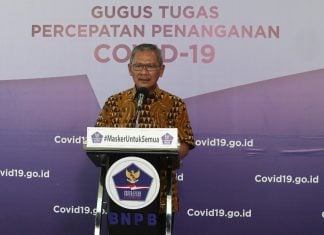 Hari ini, Positif Covid-19 di Indonesia Bertambah 1.041 Kasus