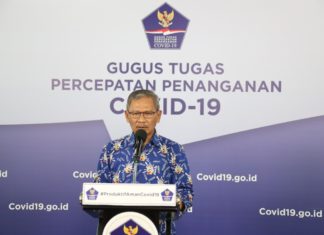 Kasus Positif Covid-19 di Indonesia Naik 1.031 pada 17 Juni 2020 Achmad Yurianto