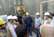 Deputi RR BNPB Tinjau Pembangunan Infrastruktur dan Rumah Bantuan Gempa Pijay