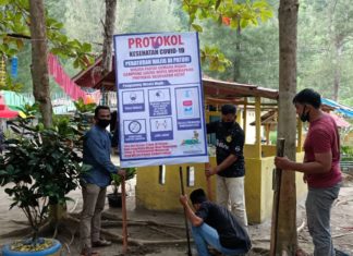 Pengunjung Objek Wisata Aceh Selatan ini Wajib Patuhi Protokol Kesehatan, Keuchik: Yang Melanggar Kita Suruh Pulang