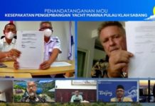 Kembangkan Kawasan Sabang, BPKS Teken MoU dengan PT Marina Del Ray Lombok