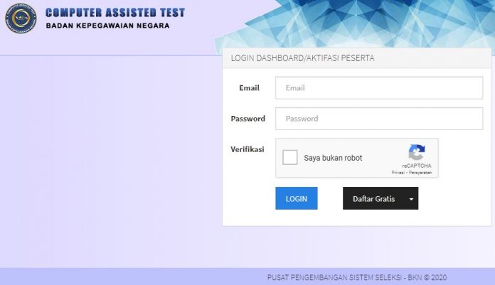 BKN Buka Portal Simulasi Ujian CAT CPNS dan PPPK 2021,