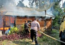 rumah terbakar di seulawah