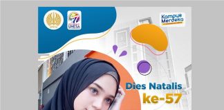 Twibbon Dies Natalis Unesa ke-57