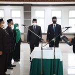 5 Pejabat JPT Pratama Dilantik, Sekda Aceh Utara Minta Kepala OPD Ciptakan Kreativitas Hadapi Pandemi