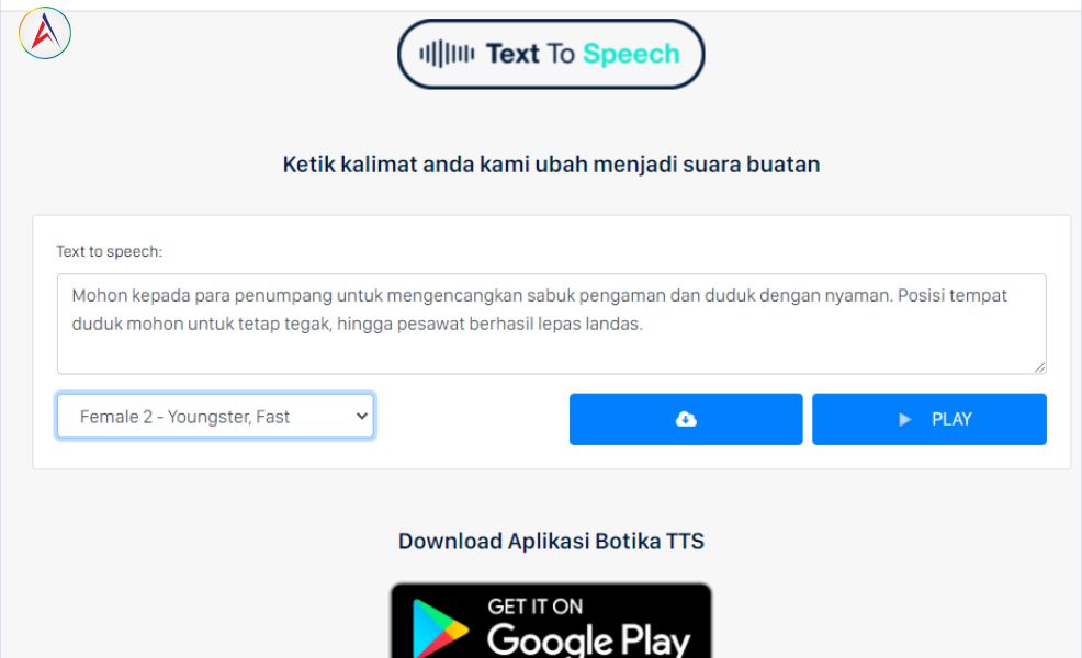 Botika Text to Speech