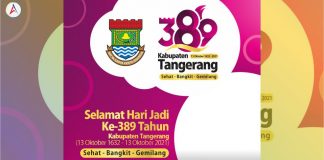Twibbon Hari Jadi Kabupaten Tangerang ke-389 Tahun