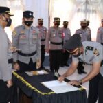 Kapolres Abdya Pimpin Sertijab Kabag Ops dan Kapolsek Blangpidie