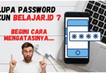 Cara Mudah Mengatasi Lupa Password pada akun Belajar.id Siswa dan Guru