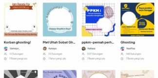 Twibbon Deket Doang ga Jadian 2022