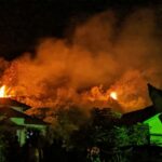 Lahan di Pegunungan Abdya Terbakar