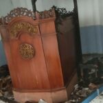Mimbar Masjid Tangse Pidie Terbakar, Diduga Akibat Arus Pendek