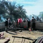 Dua Rumah Warga di Peureulak Timur Ludes Terbakar
