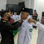 Kapolres Abdya Kukuhkan 68 Pasukan Paskibraka 17 Agustus 2022