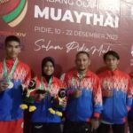 Dua Atlet Cabor Muaythai Abdya Sumbang Medali Perak dan Perunggu di PORA XIV Pidie
