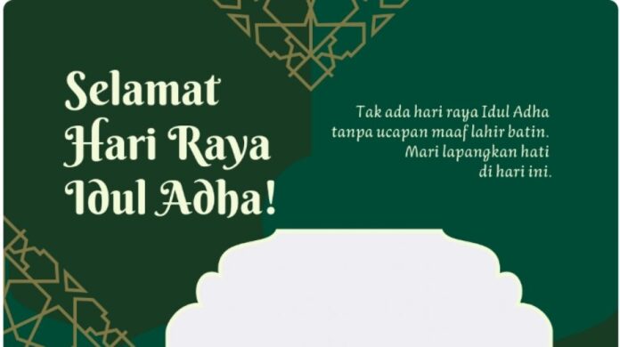 Menghiasi Hari Raya Idul Adha 2023 dengan Twibbon Gratis