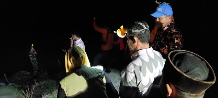 Pencarian santri yang hilang. Foto : ist