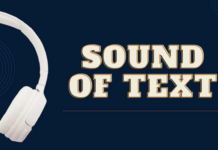 Sound of Text Male Voice