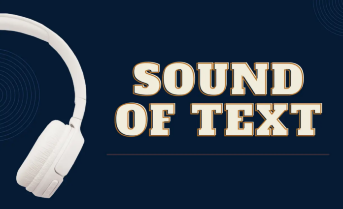 Sound of Text Male Voice