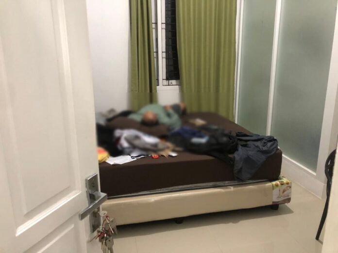 Mayat yang ditemukan meninggal. Foto: Ist