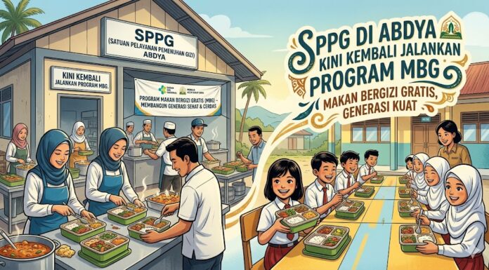 Sempat Berhenti Sepekan, 5 SPPG di Abdya Kini Kembali Jalankan Progam MBG
