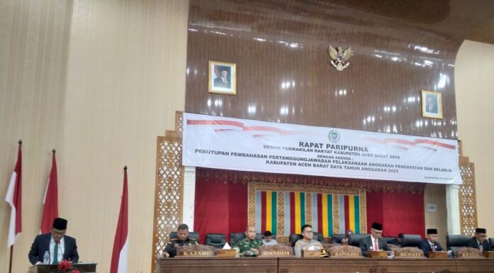 Fraksi DPRK Abdya Soroti PAD, Temuan BPK hingga Layanan Publik