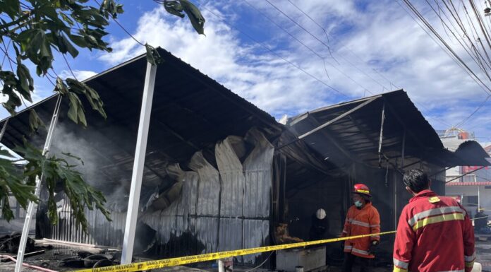Rumah Kos Terbakar di Banda Aceh, Api Merembet ke Bengkel Ban
