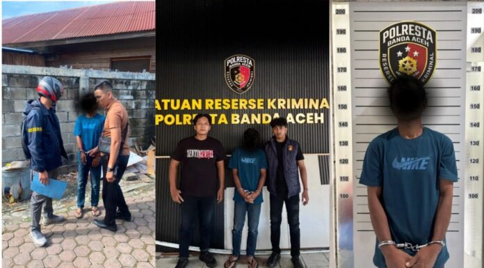 Ancam Siram Istri dengan Air Keras, Pria di Banda Aceh Ditangkap Polisi