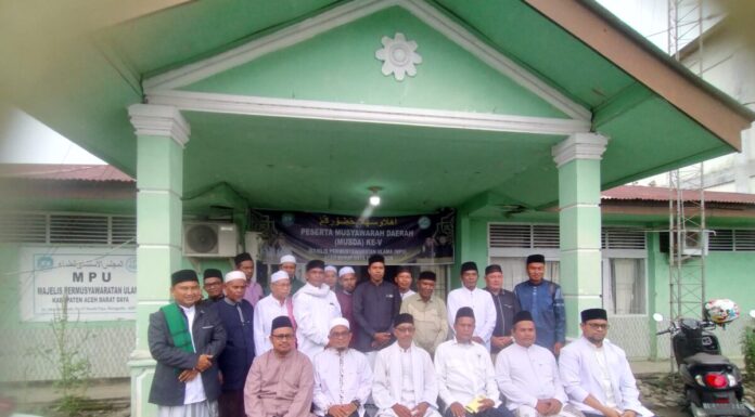 Abah Mansur Terpilih Aklamasi sebagai Ketua MPU Abdya 2026-2031